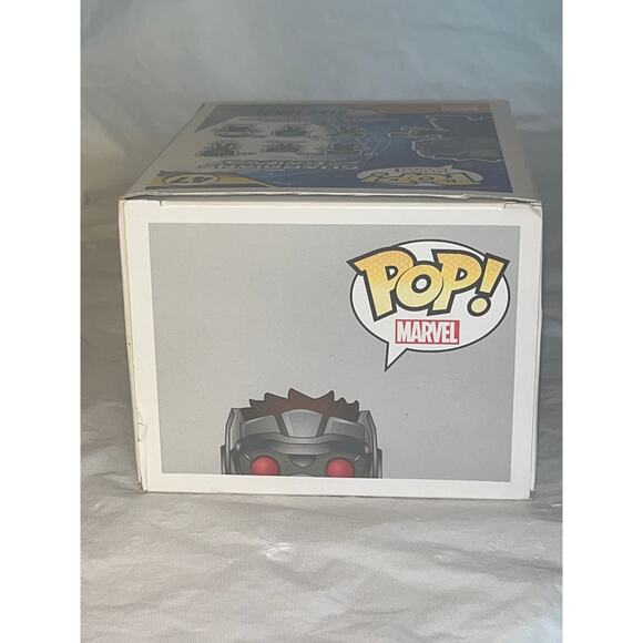Funko Pop! Marvel: Guardians of the Galaxy - STAR-LORD Vinyl Bobble-Head #47 - Picture 6 of 9